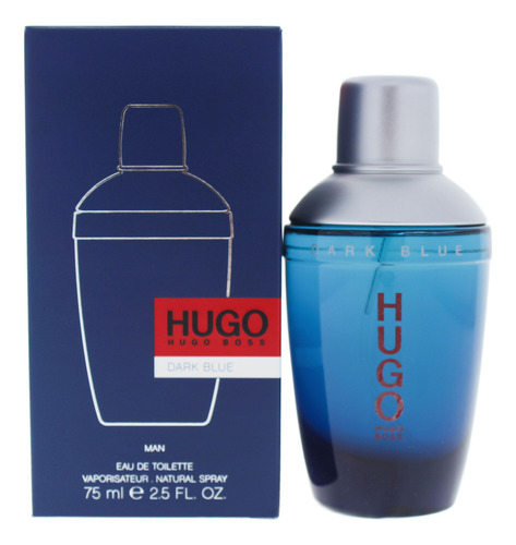 Hugo Dark Blue Da Hugo Boss Para Homens - Spray Edt De 73 Ml