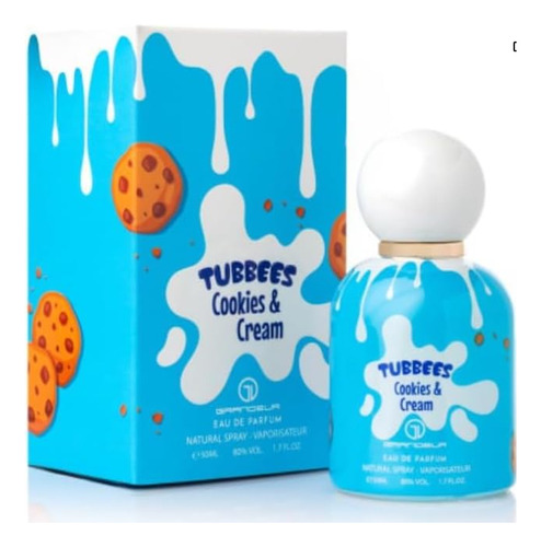 Perfume Tubbee Cookies & Cream Edp 50ml Para Crianças