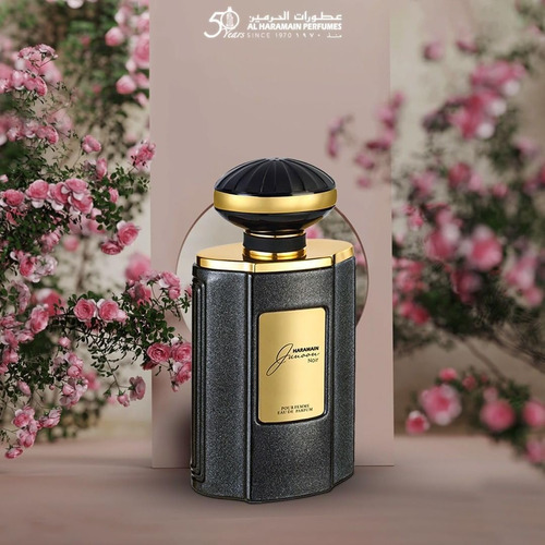 Perfume Al Haramain Junoon Noir Edp 75ml Para Mulheres - Imagem 4