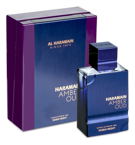 Perfume Unissex Al Haramain Amber Oud Dubai Night 75ml