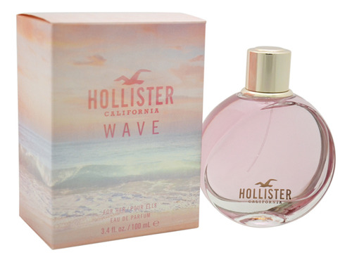 Wave By Hollister Para Mulheres - Spray Edp De 100 Ml