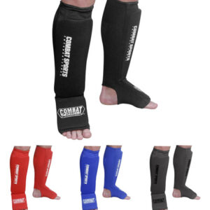 Caneleiras De Tecido Elástico Mma Laváveis Combat Sports