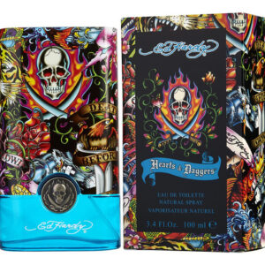 Spray Ed Hardy Hearts & Daggers Edt De 3,4 Onças