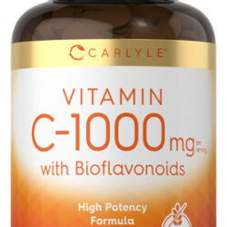 Suplemento Carlyle De Vitamina C 1000 Mg Com Bioflavonóides