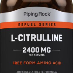 Suplemento Piping Rock L Citrulina 2400 Mg 180 Cápsulas