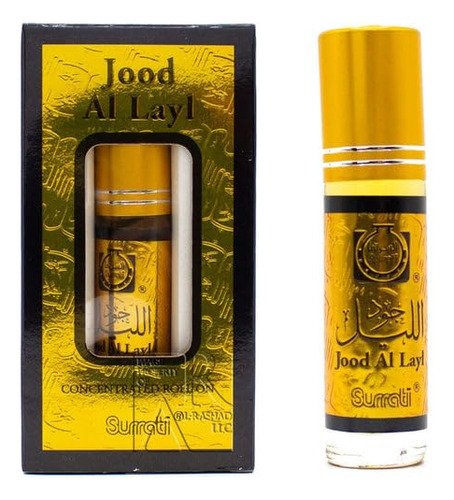Perfume Oil Jood Al Layl Roll-on Premium De Longa Duração 6ml