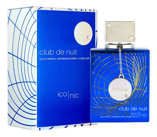 Perfume Armaf Club De Nuit Blue Iconic Eau De Parfum 105ml - Imagem 2
