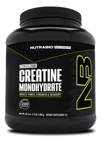 Suplemento Nutrabio Creatina Monohidratada 1000g Sem Sabor