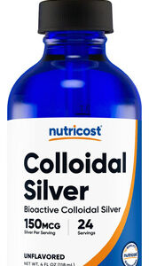 Suplemento Nutricost Coloidal Silver 120ml 150mcg