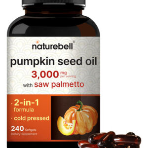 Suplementos De Óleo De Semente De Abóbora Virgem Naturebell