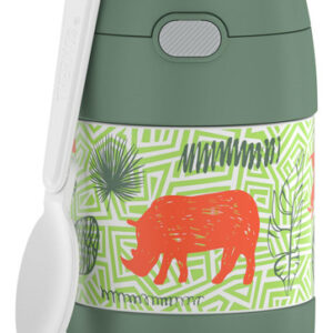 Frasco De Comida Para Crianças De Aço Inoxidável De 296 Ml,