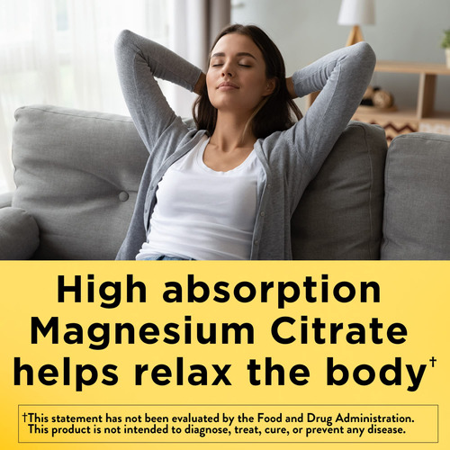 Suplemento Dietético De Citrato De Magnésio Feito Na Naturez - Imagem 3