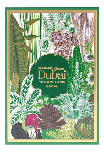 Perfume Al Haramain Green Dubai Unissex 100ml Edp Spray - Imagem 6