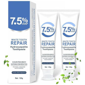Creme Dental Mvsamzty Hydroxyapatite Enamel Repair 120g X 2