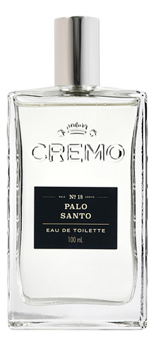 Perfume Cremo Spray Cologne Palo Santo 100ml Para Homens