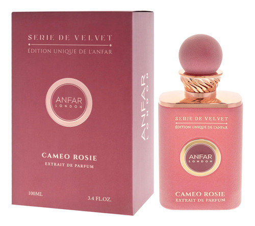 Perfume Anfar London Cameo Rosie Extrait De Parfum 100ml Wom - Imagem 4
