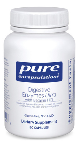 Suplemento De Encapsulamento Ultra Puro De Enzimas Digestiva