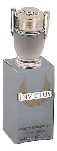Perfume Paco Rabanne Invictus Eau De Toilette 5ml Para Homen