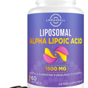Suplemento De Ácido Alfa-lipóico Lipossomal 1500mg Com Aceti