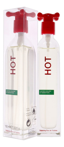 Perfume United Colors Of Benetton Hot Edt Spray Para Mulhere - Imagem 3