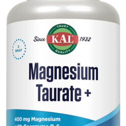 Suplemento Kal Magnesium Taurate Plus 400 Mg Com Coenzima B6