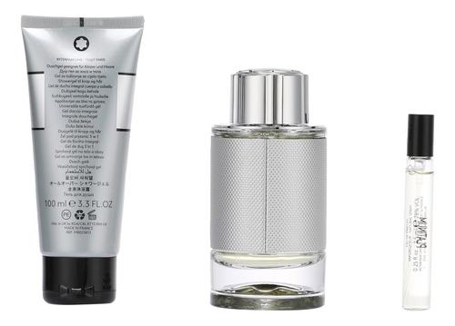 Gift Set Mont Blanc Explorer Platinum Eau De Parfum 100ml - Imagem 3