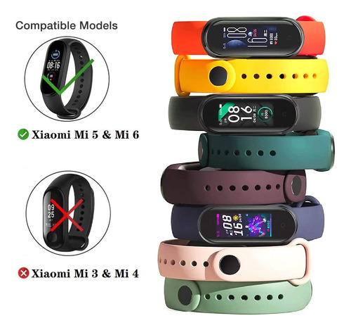 Pacote 458 Xiaomi Mi 5 Mi 6 Strapamazfit Band 5 Substituição - Imagem 2