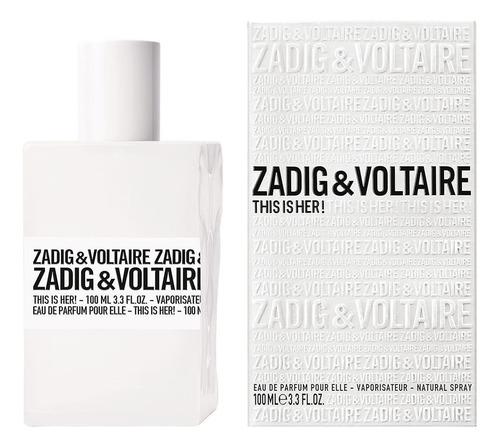 Perfume Zadig & Voltaire This Is Her Eau De Parfum 100ml Par - Imagem 3