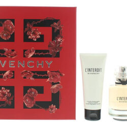 Perfume Givenchy L'interdit Eau De Parfume 75ml W/ Body Loti