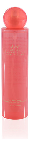 Perfume Perry Ellis 360 Coral Body Mist 240 Ml Para Mulheres