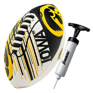 Futebol Franklin Sports Iowa Hawkeyes Youth Mini 8.5