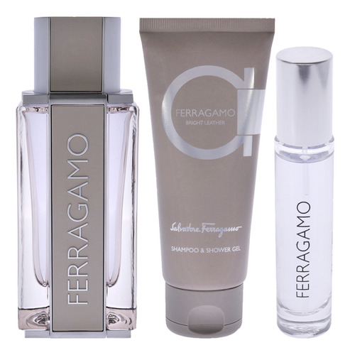 Perfume Salvatore Ferragamo De Couro Brilhante Para Homens 1 - Imagem 2
