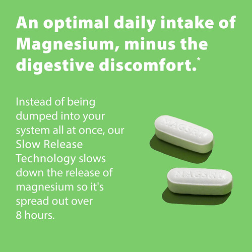 Suplemento De Magnésio Jigsaw Health Mag Srt 500 Mg 60 Compr - Imagem 5