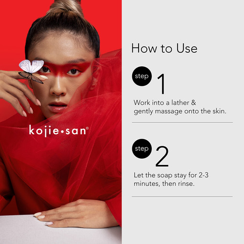 Sabonete Kojie San, Clareador Facial E Corporal Com Ácido Kó - Imagem 8
