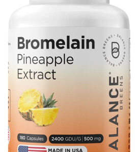 Suplemento Balance Breens Bromelaína E Extrato De Abacaxi 50