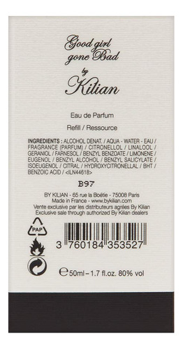 Perfume Kilian Eau De Parfum Spray Refill Good Girls 50ml - Imagem 2