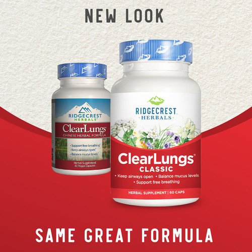 Suplemento Ridgecrest Herbals Clearlungs 60 Cápsulas - Imagem 5