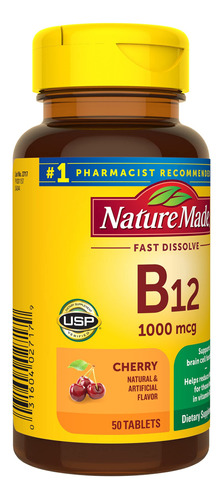 Suplemento Natural De Vitamina B12 Sublingual 1000mcg 50 Onç - Imagem 8