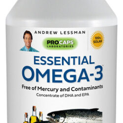 Suplemento Andrew Lessman Essential Omega-3 180 Cápsulas Gel