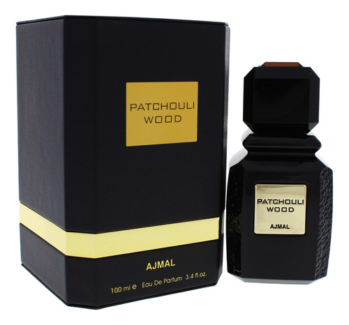 Perfume Ajmal Patchouli Wood Edp Spray Para Unissex 100ml - Imagem 3