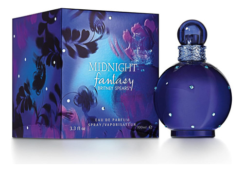 Britney Spears Midnight Fantasy EDP 100ml para feminino - Imagem 4