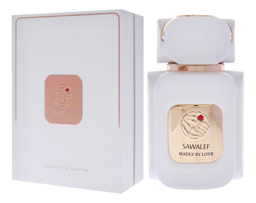 Perfume Sawalef Madly In Love Eau De Parfum 80ml Para Mulher - Imagem 4