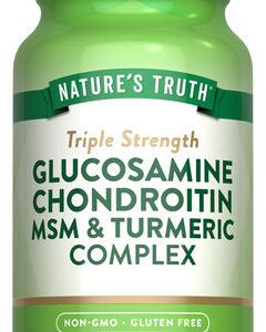 Suplemento Nature&quots Truth Glucosamina Condroitina Msm 60 Cap