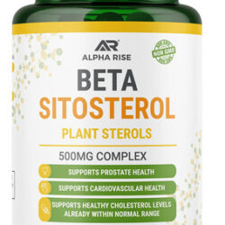 Suplemento Alpha Rise Beta Sitosterol 500 Mg Em Comprimidos