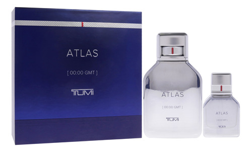 Conjunto De Presente Perfume Tumi Atlas Para Homens, 2 Unida - Imagem 3