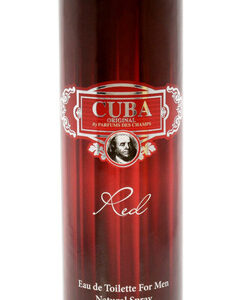 Cuba Red By Cuba Para Homens - Spray Edt De 3,3 Onças