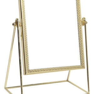 Espelho De Maquiagem Longsheng Feito À Mão Em Ouro De Face Ú