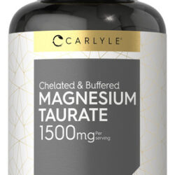 Suplemento Carlyle Taurato De Magnésio 1500mg 250 Comprimido