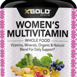 Suplemento X Gold Health Vegan Diário Feminino 50+ 90 Cápsul