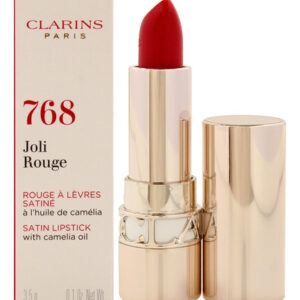 Batom Clarins Joli Rouge Satin 768 Morango 3ml Feminino